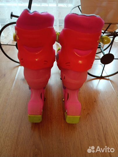 Роликовые коньки детские раздвижные 30-33