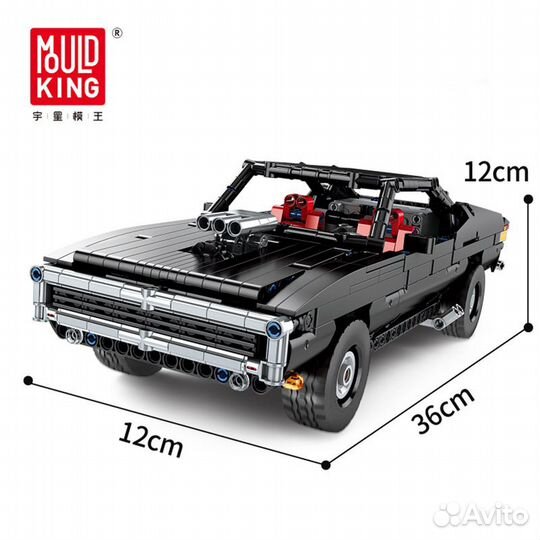 Конструктор «Muscle Car» от Mould King 13081