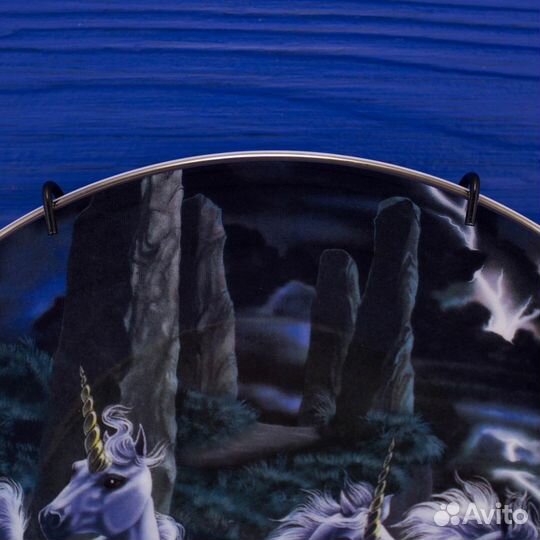 Держатели чёрные на пружинках для тарелок