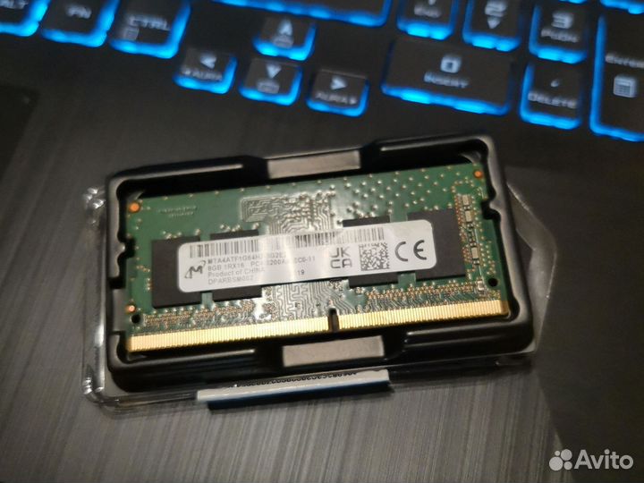 Оперативная память 8Gb Micron DDR4 3200