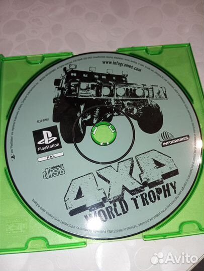 Лицензия 4x4 world trophy playstation 1