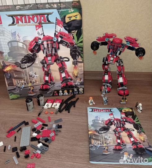 Конструктор типа Lego-Ninja, 980деталей или обмен