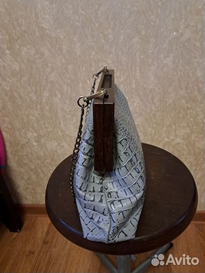 Сумка женская натуральная кожа клатч