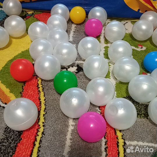 Шарики для сухого бассейна новые
