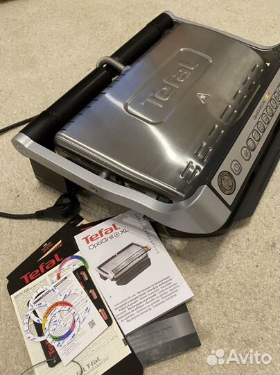 Гриль tefal optigrill xl