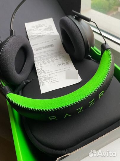 Наушники Razer Blackshark v2 + USB sound card