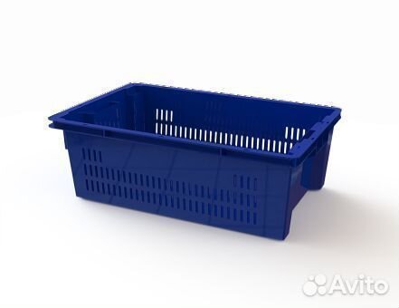 Ящик пластиковый 600х400х200 перфорированный