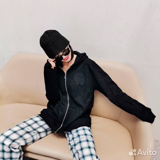 Зипка chrome hearts