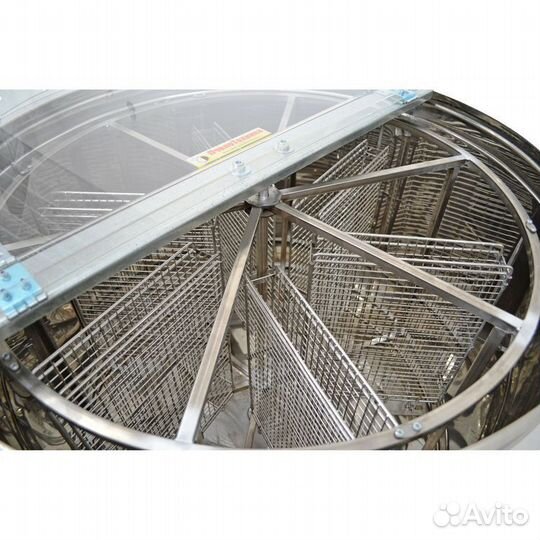 Медогонка 6-ти рам. АВТОМАТ, 220В (хордиальная)