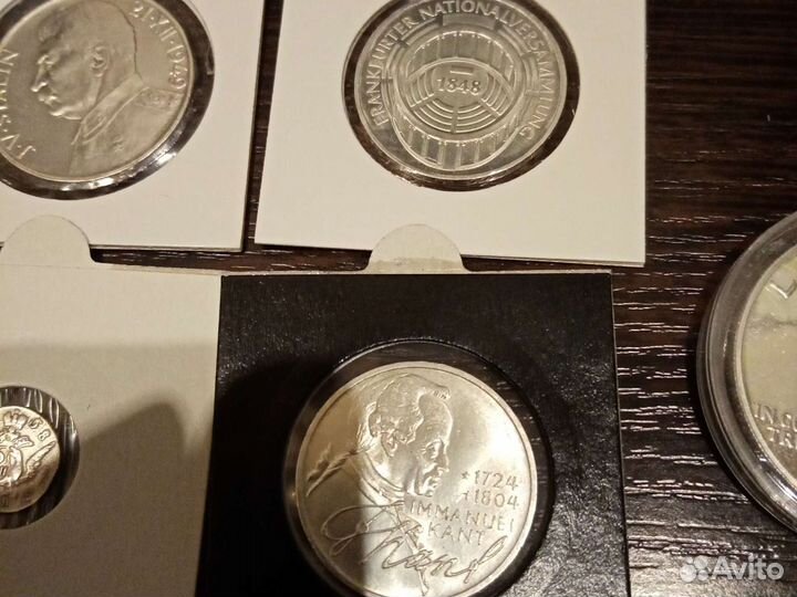 Монеты серебро оригинал