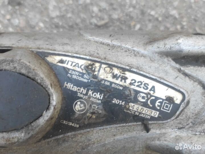 Гайковерт hitachi WR22SA