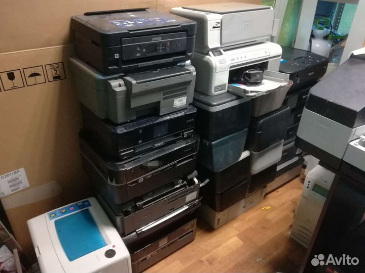 Струйные и лазерные Нр, Canon, Epson на запчасти