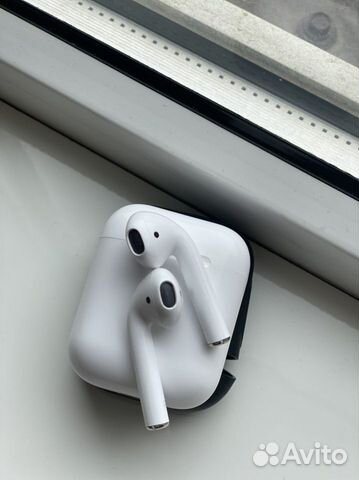 Беспроводные наушники apple Airpods 2 оригинал