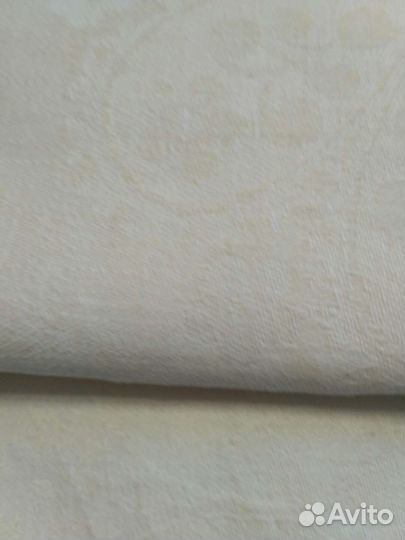 Скатерть Лен жаккард СССР новая, импорт