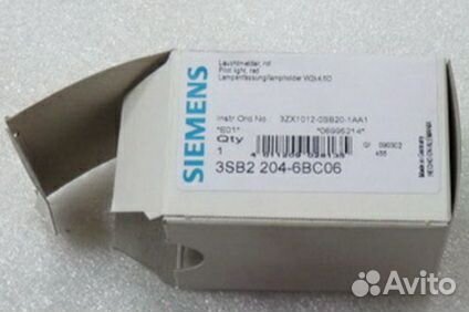 Индикатор световой Siemens 3SB2204-6BC06