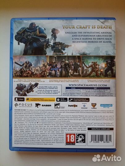 Warhammer 40.000 Space Marine 2 PS5