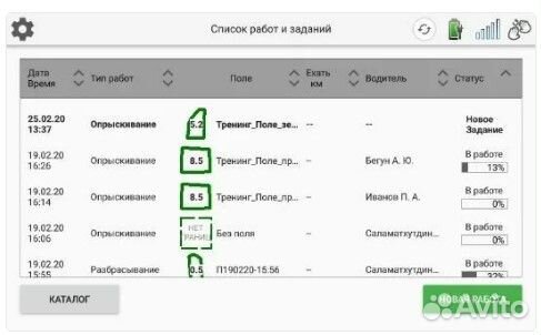 Агронавигатор Глонаш для сельхозработ