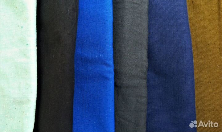 Ткани СССР: штапель, шерсть, саржа, сатин, ситец