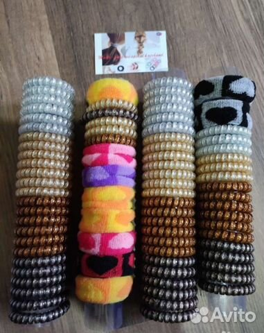 Резинки для волос. Банты. Ободки