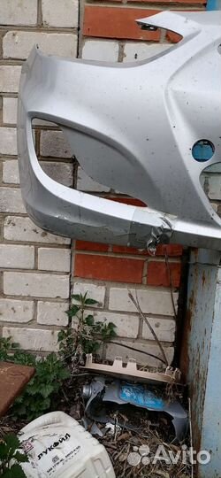 Бампер передний hyundai solaris 2011