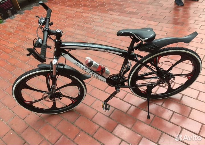 Велосипед на литых дисках