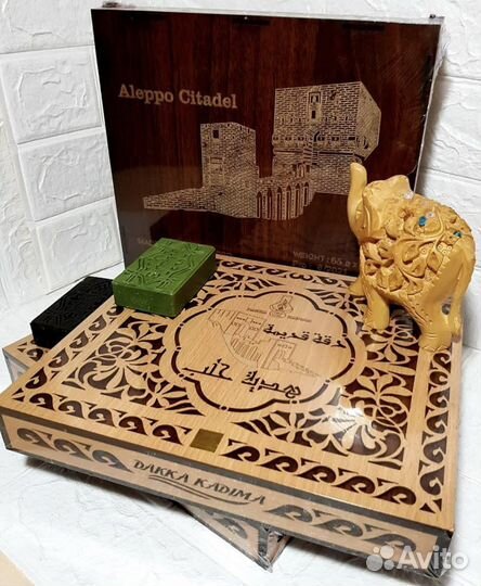 Подарочный набор Алеппское мыло/Сирия 9в1