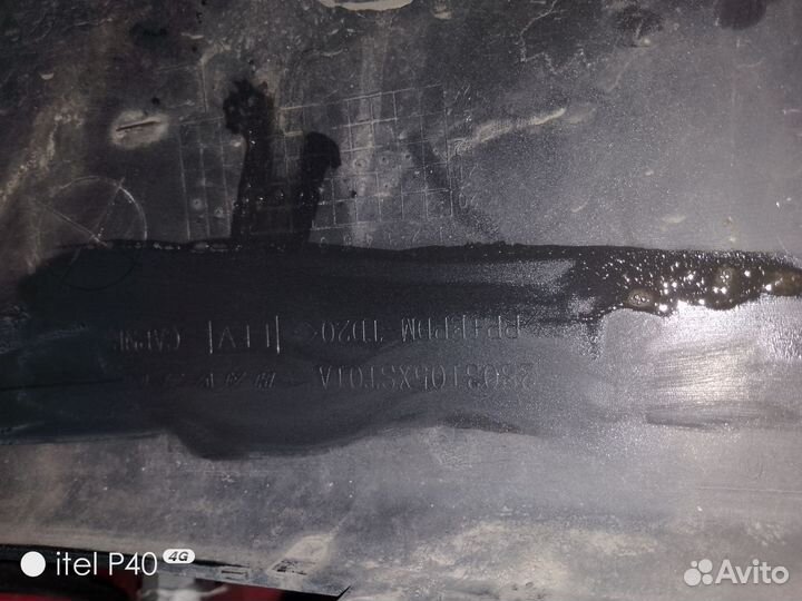 Бампер передний Haval Jolion бу в черном цвете