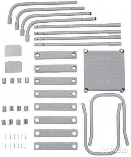 Лестница для бассейнов до 132см, 4 ступеньки