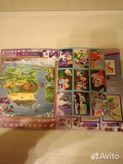 Журнал для наклеек Панини My little Pony