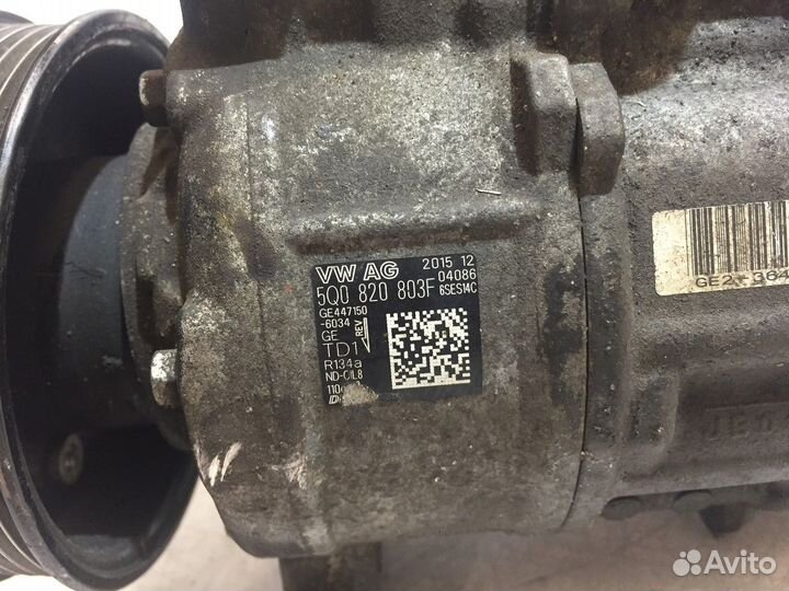Компрессор кондиционера (Audi A3, Volkswagen Golf)