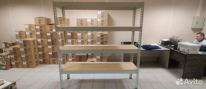 Стеллажи металлические для склада