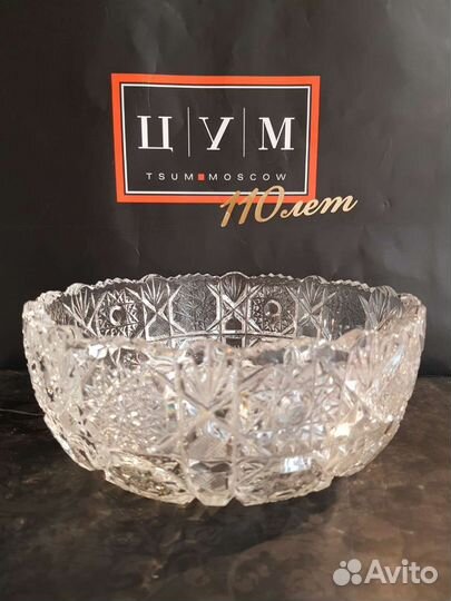 Хрусталь советского времени