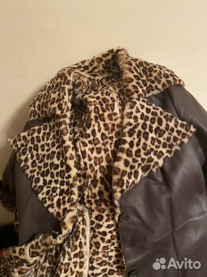 Дубленка натуральная женская 44 46