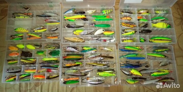 Набор воблеров бу