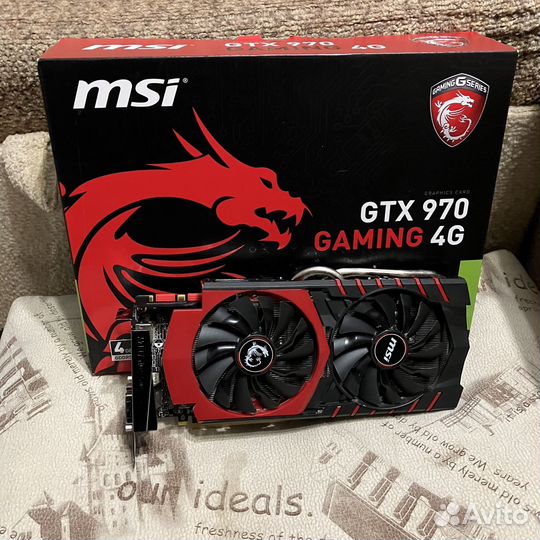 Видеокарта GTX 970 4Gb