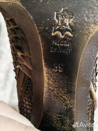 Казаки ботфорты 39