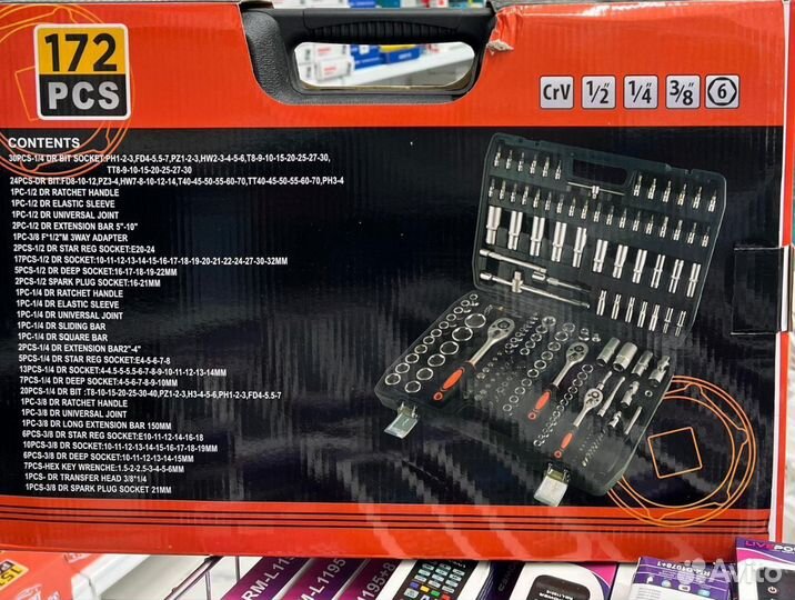 Наборы ключей для авто