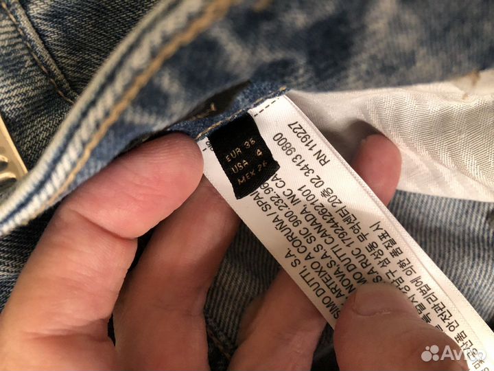 Джинсы massimo dutti 36