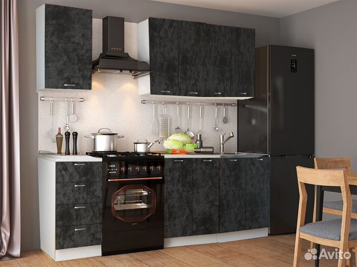 Кухня новая Рокет 1.6м