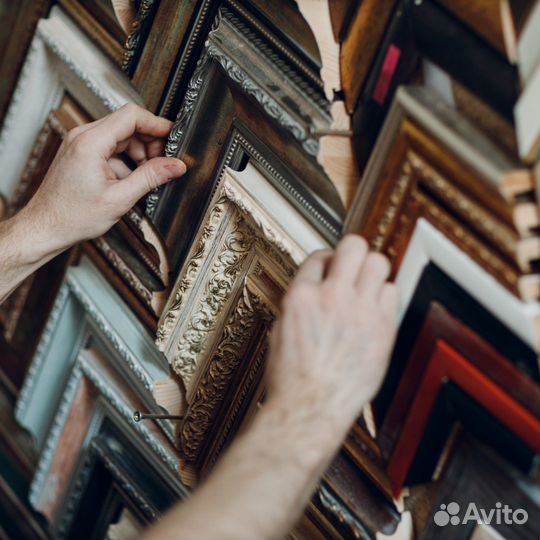 Подбор, изготовление рам для картины. Любой формат