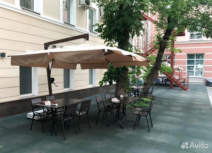 Зонт для кафе 3х3, 3х4, 4х4