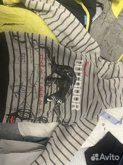 Одежда и обувь для мальчика пакетом 110