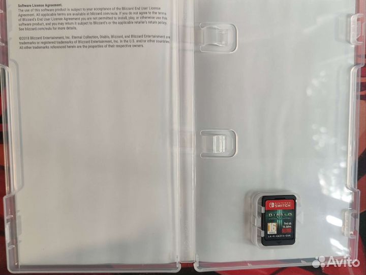 Диск Diablo 3 для nintendo switch