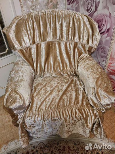 Чехлы на диван и кресла