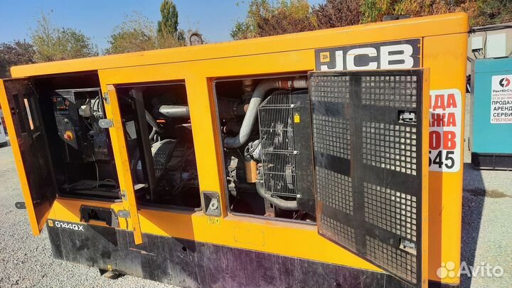 Дизельный генератор JCB 114 кВт с наработкой