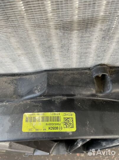 Радиатор кондиционера chevrolet aveo т300