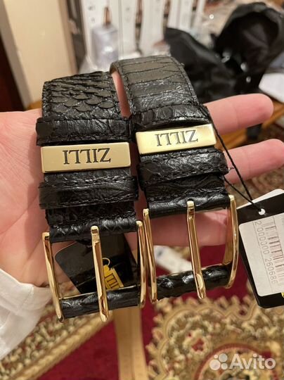 Ремень мужской питон