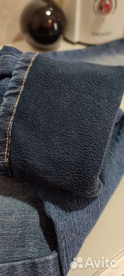 Утеплённые джинсы для девочки gloria jeans 140 см
