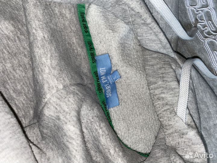 Худи мужское sorry im not