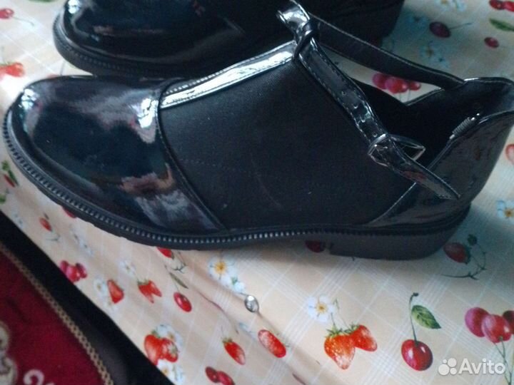 Ботинки женские 40 41 размер